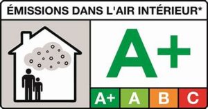 Emissions dans l'air intérieur A+